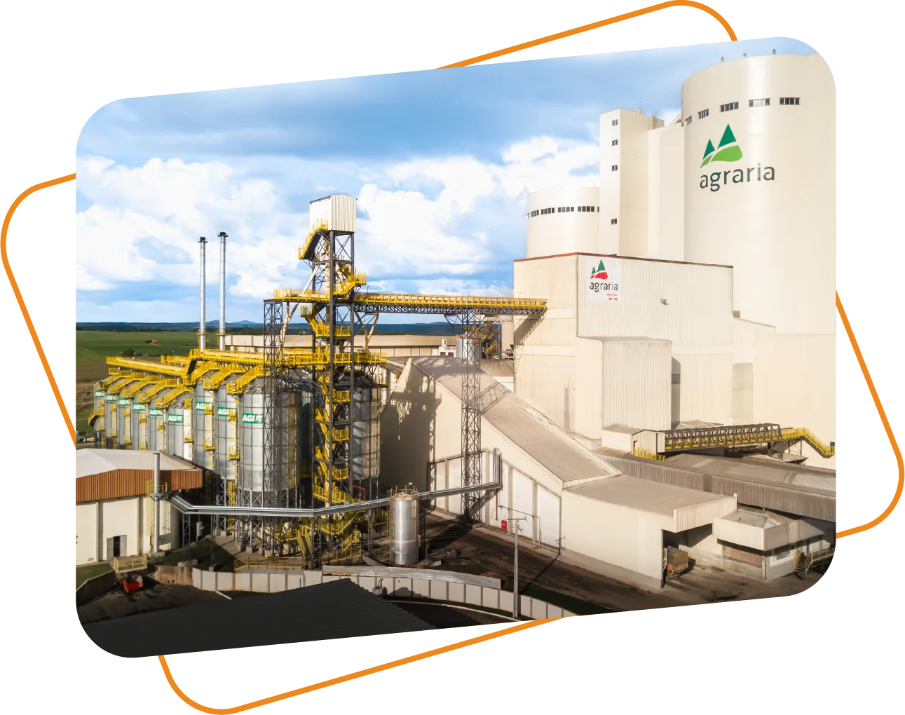 Fábrica de ração Agrária